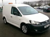 Used VW Caddy 102 HP (75 kW) 2015 White MPV