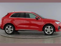 Used Audi Q3 S-Line 150 HP (110 kW) 2019 Tango red, metallic SUV