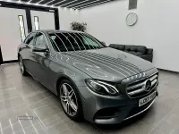 Used Mercedes E220 AMG line 191 HP (140 kW) 2017 Grey Sedan
