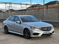 Begagnad Mercedes E220 AMG 2014 Silver Sedan