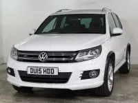 Used VW Tiguan R-line 177 HP (130 kW) 2015 White SUV