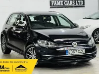 Used VW Golf VII SE 150 HP (110 kW) 2017 Black Hatchback