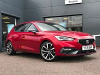 Used Seat Leon FR Sport 150 HP (110 kW) 2022 Red Hatchback