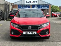 Used Honda Civic EX 129 HP (94 kW) 2017 Red Hatchback