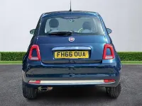 Used Fiat 500 Lounge 2016 Blue Hatchback