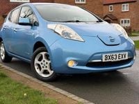 Used Nissan Leaf Acenta 80 kW (109 HP) 2013 Blue Hatchback