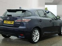 Used Lexus CT200h 2017 Blue Hatchback