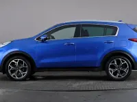Used Kia Sportage GT-Line 136 HP (100 kW) 2021 Blue SUV
