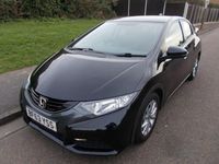 Begagnad Honda Civic SE 100 HK (73 kW) 2013 Svart Halvkombi