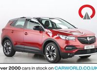 Used Vauxhall Grandland X Sport 130 HP (95 kW) 2019 Red SUV