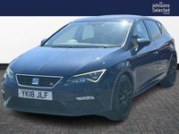 Used Seat Leon FR 125 HP (91 kW) 2018 Blue Hatchback