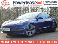 Used Tesla Model 3 254 kW (346 HP) 2021 Blue Sedan