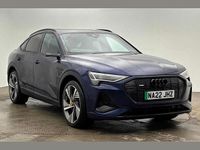 Used Audi e-tron Sportback Advanced 300 kW (408 HP) 2022 Blue SUV