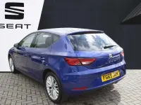 Used Seat Leon SE Dynamic 128 HP (94 kW) 2019 Blue Hatchback