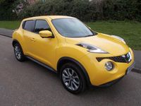 Used Nissan Juke Tekna 2015 Yellow SUV