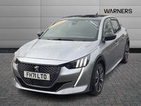 Used Peugeot e-208 GT 98 kW (134 HP) 2021 Grey Hatchback