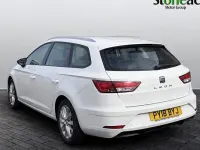 Used Seat Leon Ecomotive 116 HP (85 kW) 2018 White Estate