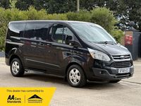 Used Ford Tourneo Custom Titanium 2018 Black Van
