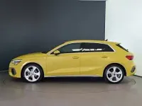 Used Audi A3 S-Line 150 HP (110 kW) 2024 Yellow Hatchback