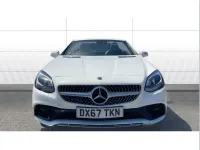 Used Mercedes SLC180 AMG line 156 HP (114 kW) 2017 White Cabriolet