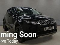 Used Land Rover Range Rover evoque 150 HP (110 kW) 2020 Black SUV