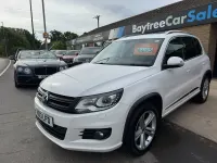 Used VW Tiguan R-line 170 HP (125 kW) 2013 White SUV