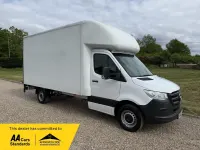 Begagnad Mercedes Sprinter 2021 Vit Van