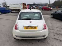 Used Fiat 500 Lounge 69 HP (50 kW) 2013 White Hatchback