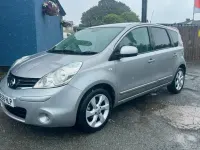 Used Nissan Note Tekna 110 HP (80 kW) 2009 Silver Hatchback
