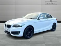 Used BMW 218 Sport Line 136 HP (100 kW) 2017 White Coupe