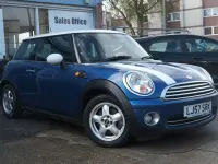 Used Mini Cooper 118 HP (86 kW) 2007 Blue Hatchback
