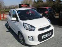 Used Kia Picanto 66 HP (48 kW) 2016 White Hatchback
