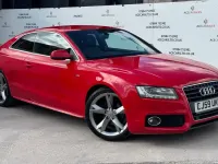 Begagnad Audi A5 S-Line 170 HK (125 kW) 2009 Röd Sportkupé