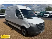 Used Mercedes Sprinter 163 HP (119 kW) 2019 White Van