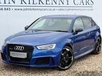 Used Audi RS3 Comfort 367 HP (269 kW) 2016 Blue Sedan
