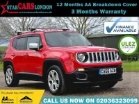 Used Jeep Renegade Limited 170 HP (125 kW) 2017 Red SUV