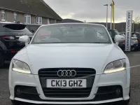 Used Audi TT Roadster Black Edition 211 HP (155 kW) 2013 White Cabriolet