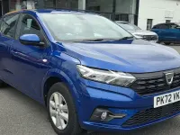 Used Dacia Sandero Comfort 91 HP (66 kW) 2022 Blue Hatchback