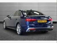Used Audi A4 S-Line 150 HP (110 kW) 2023 Blue Sedan