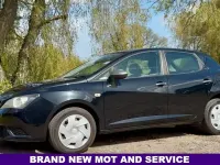 Usado Seat Ibiza 105 HP (77 kW) 2012 Preto Citadino