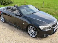 Used BMW 325 Cabriolet M Sport 2008 Black Cabriolet