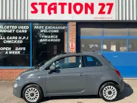 Used Fiat 500 Lounge 69 HP (50 kW) 2018 Grey Hatchback