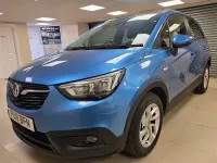 Used Vauxhall Crossland X 81 HP (59 kW) 2018 Blue SUV
