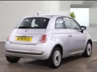 Used Fiat 500 Lounge 69 HP (50 kW) 2010 Silver Hatchback