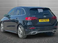 Used Mercedes B180 AMG Line Premium Plus 134 HP (98 kW) 2021 Cosmos black Hatchback