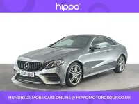 Usado Mercedes E300 AMG Line Premium 245 HP (180 kW) 2018 Cinzento Coupé