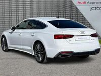 Used Audi A5 Sportback S-Line 161 HP (118 kW) 2021 White Hatchback