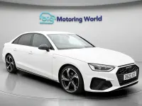 Used Audi A4 Black Edition 150 HP (110 kW) 2022 White Sedan