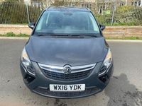 Used Vauxhall Zafira Tourer 140 HP (102 kW) 2016 Grey MPV