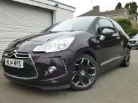 Used Citroën DS3 Style 110 HP (80 kW) 2014 Purple Hatchback